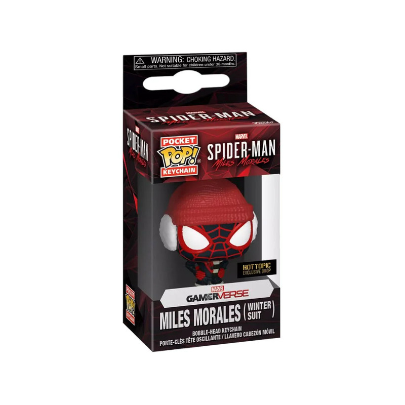 Funko Pocket Pop! Marvel: Miles Morales - Winter Miles - دمية